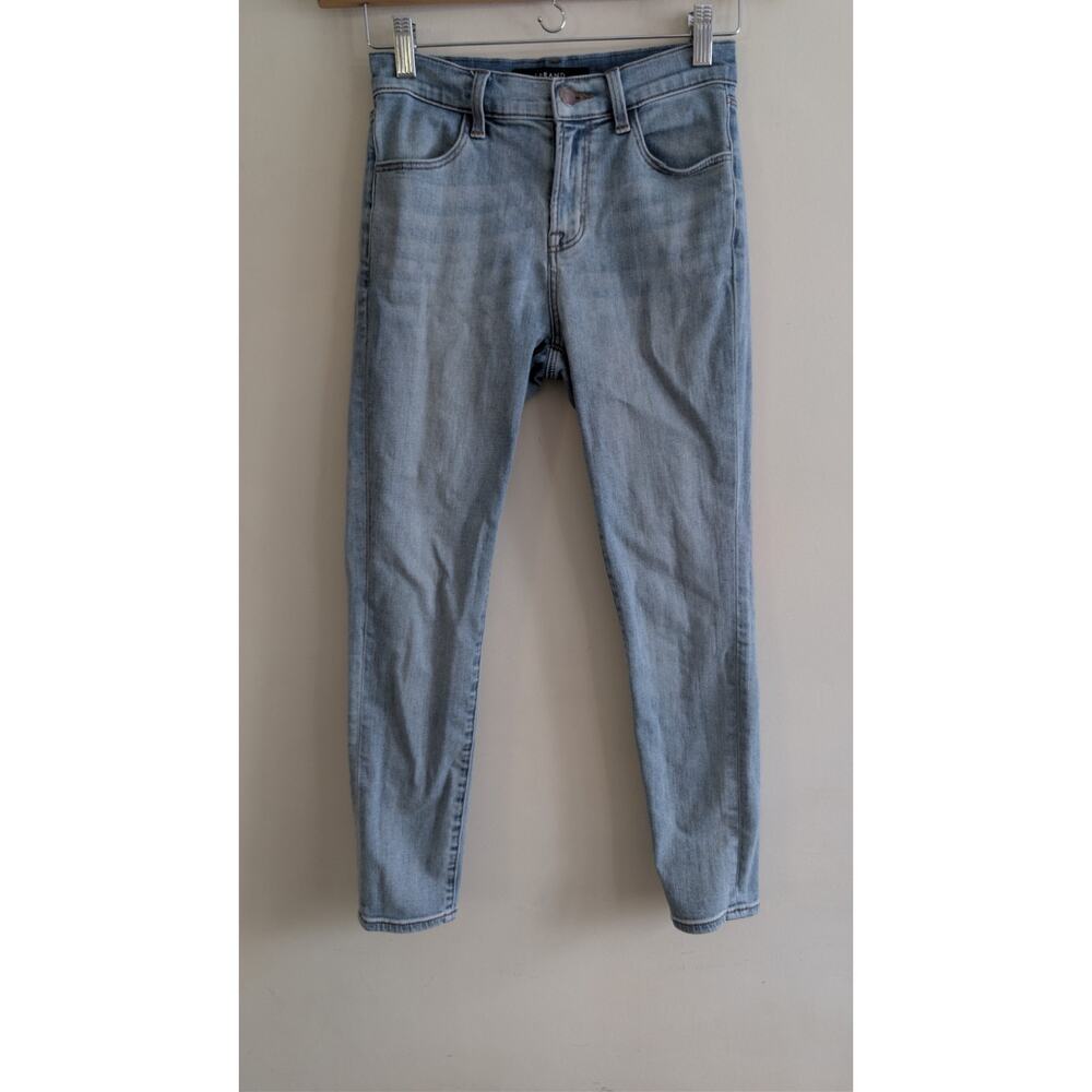 J Brand Light Wash‎ Skinny Jeans Women’s Modern Minimal Denim Sz 25 Clean Girl